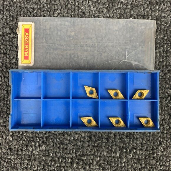 Other - Qty.6 Carbide Inserts DCMT 21.51-HMP (12B13) BP010 DCMT070204-HMP